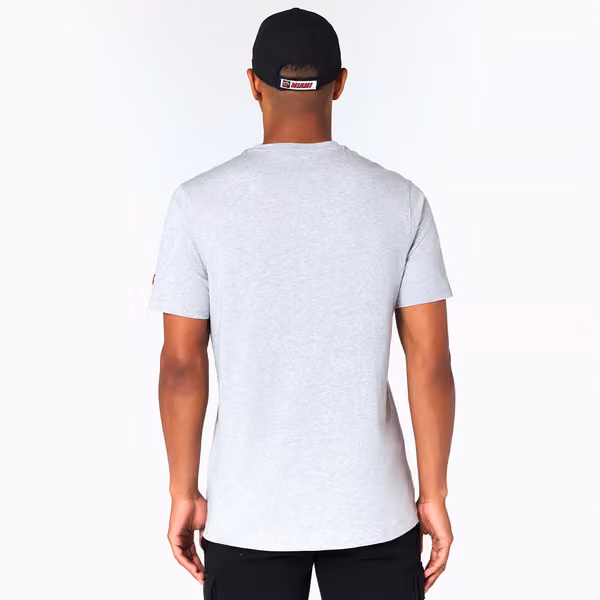 Miami Heat Team Logo NBA T-Shirt Gray view 2