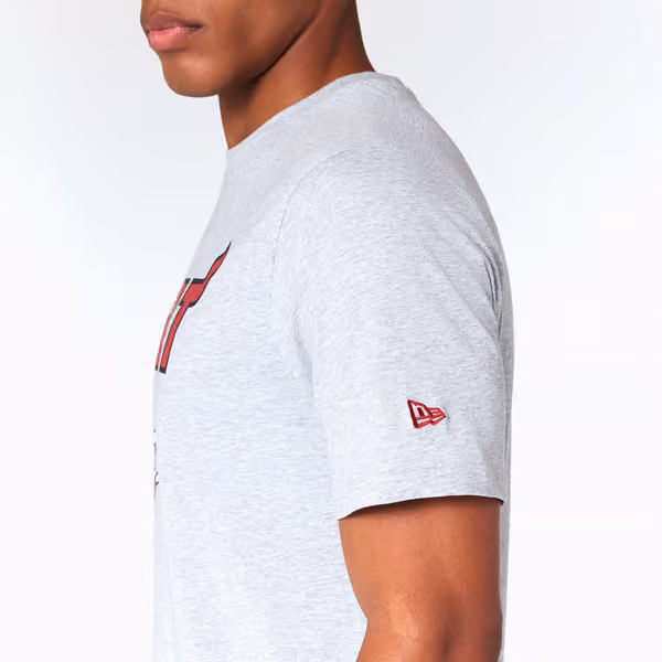 Miami Heat Team Logo NBA T-Shirt Gray view 4