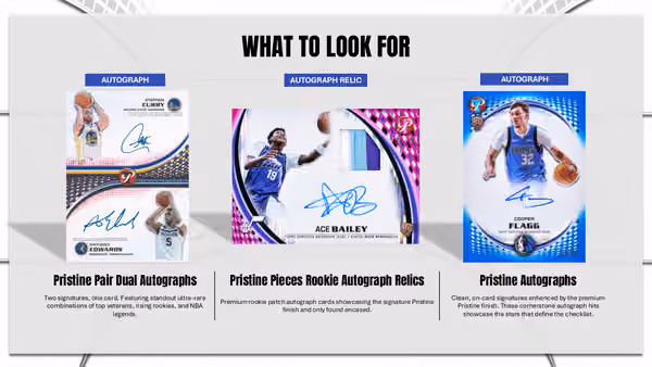 (LIVE BREAK) 2025/26 Topps Pristine Basketball NBA Hobby Box view 3