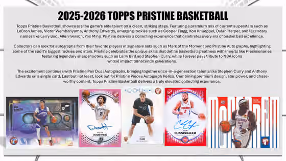 (LIVE BREAK) 2025/26 Topps Pristine Basketball NBA Hobby Box view 2
