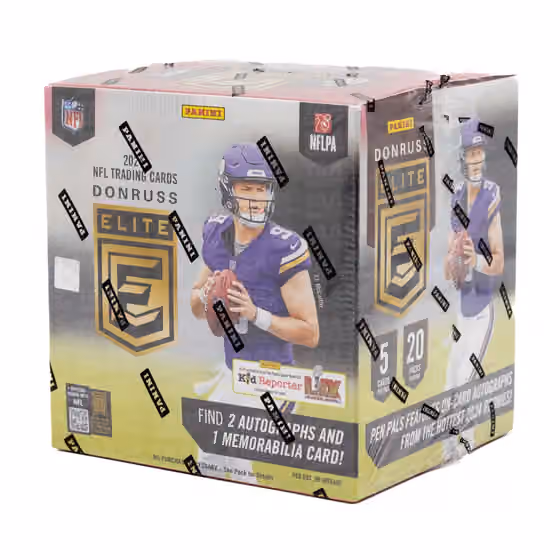 2024 Panini Donruss Elite Football NFL Hobby Box view 1
