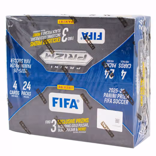 2025/26 Panini Prizm FIFA Football Retail Box view 1