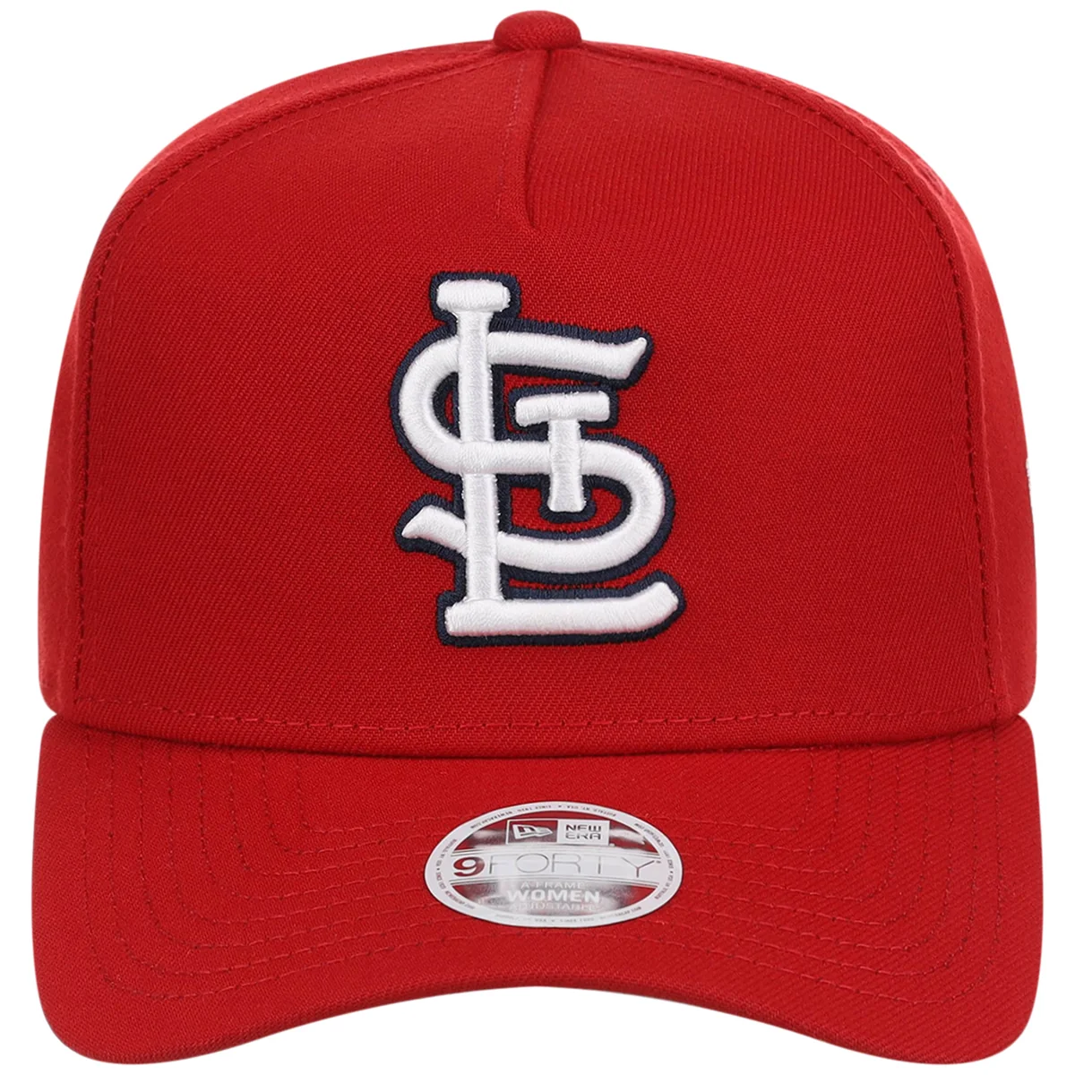 St. Louis Cardinals Women's New Era 9FORTY OTC A-Frame detail view