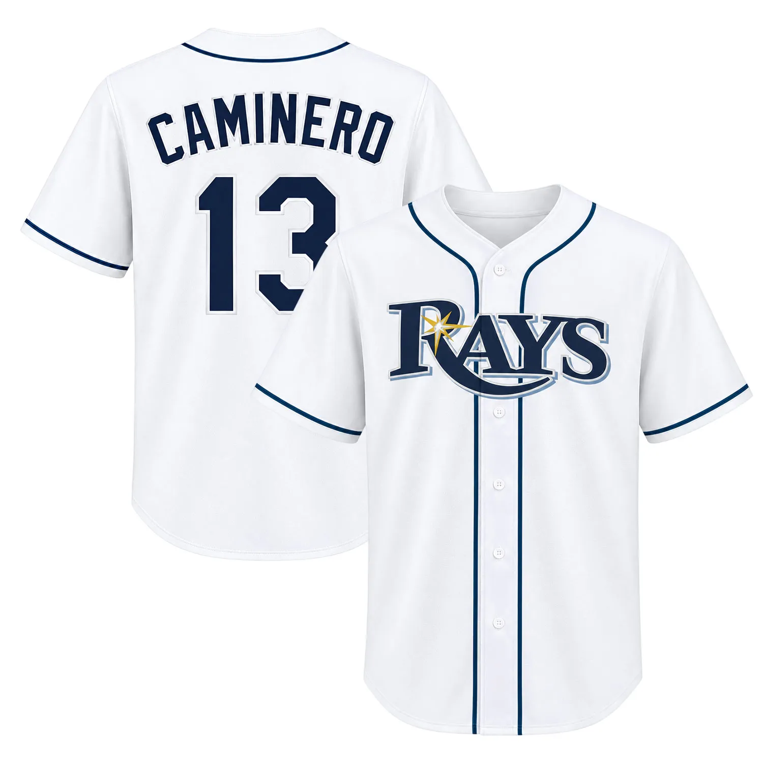 Junior Caminero Jersey Tampa Bay Rays – Unique Fan Gear