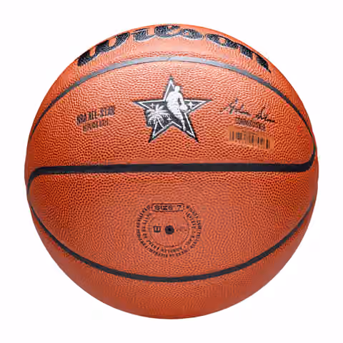 2026 NBA All-Star Game Los Angeles Replica Game Basketball (Size 7) view 5