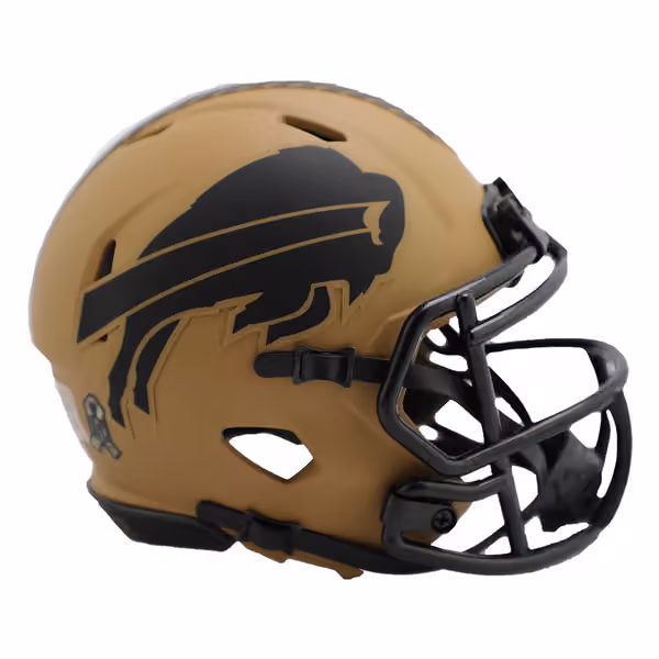 Buffalo Bills 2023 Salute to Service NFL Speed Mini Helmet view 1