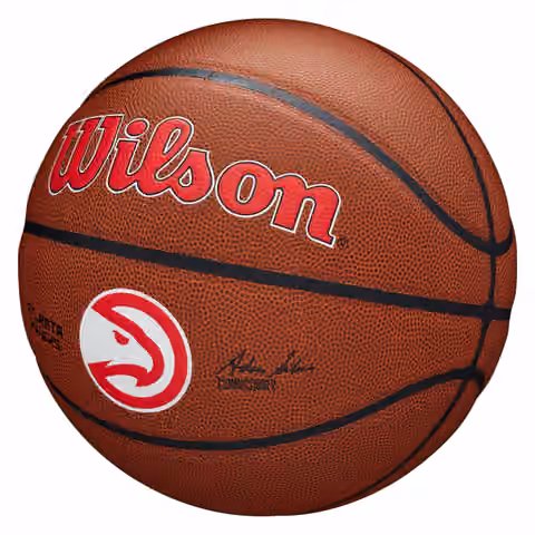 Atlanta Hawks Wilson Team Alliance Basketball (Size 7) view 3