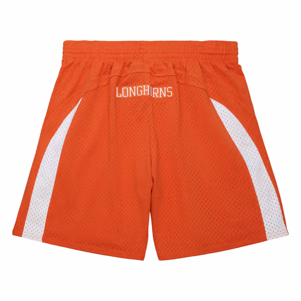 Texas Longhorns 2006-07 Mitchell & Ness Swingman NCAA Shorts Orange view 2