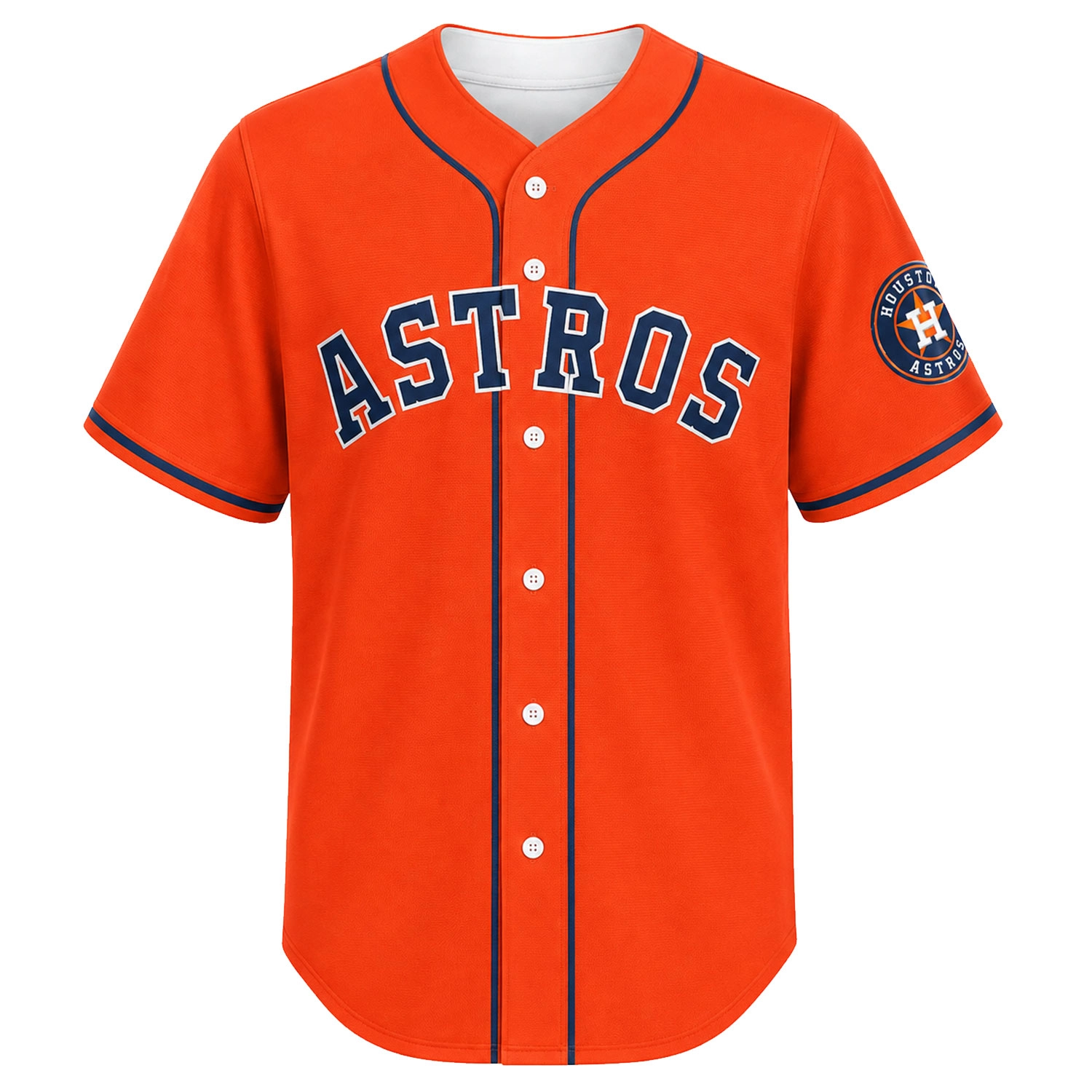 Houston Astros Baseball Jersey Custom Exclusive Orange