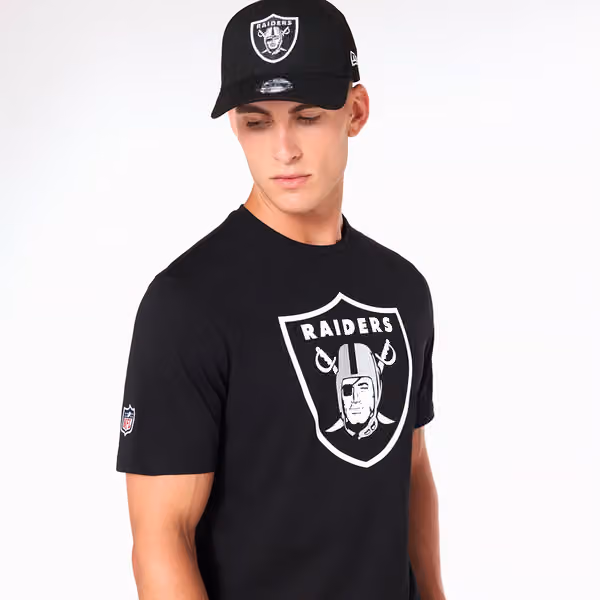 Las Vegas Raiders Team Logo New Era NFL T-Shirt view 5