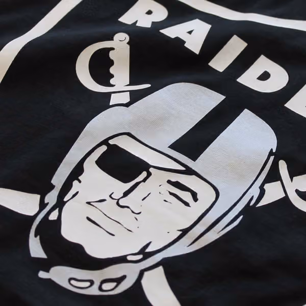 Las Vegas Raiders Team Logo New Era NFL T-Shirt view 4