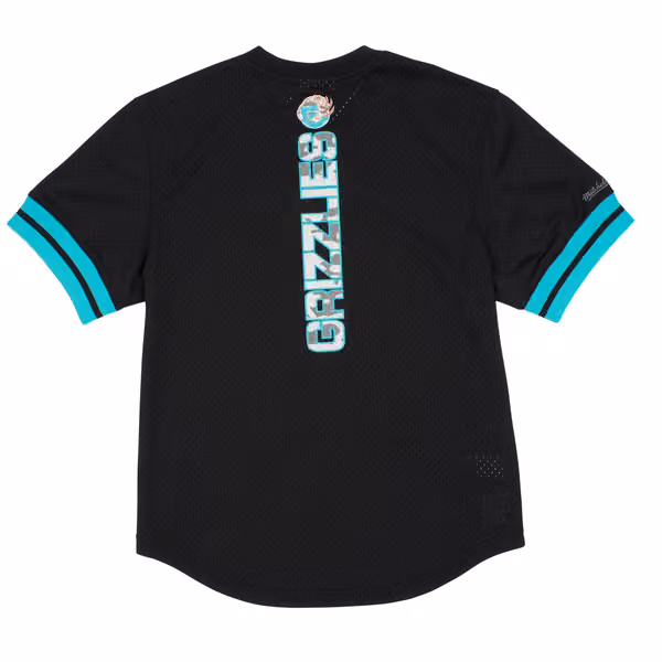 Vancouver Grizzlies Mitchell & Ness Camo Reflective NBA Crew Mesh Jersey view 2