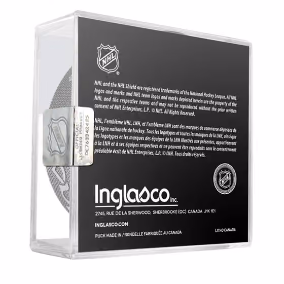Columbus Blue Jackets 25th Anniversary 2025-26 NHL Official Game Puck view 2