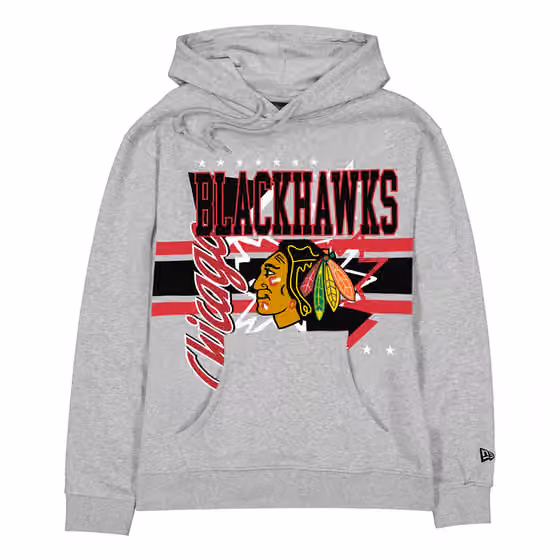 Chicago Blackhawks Sport Classics Oversized NHL Hoodie Gray view 1