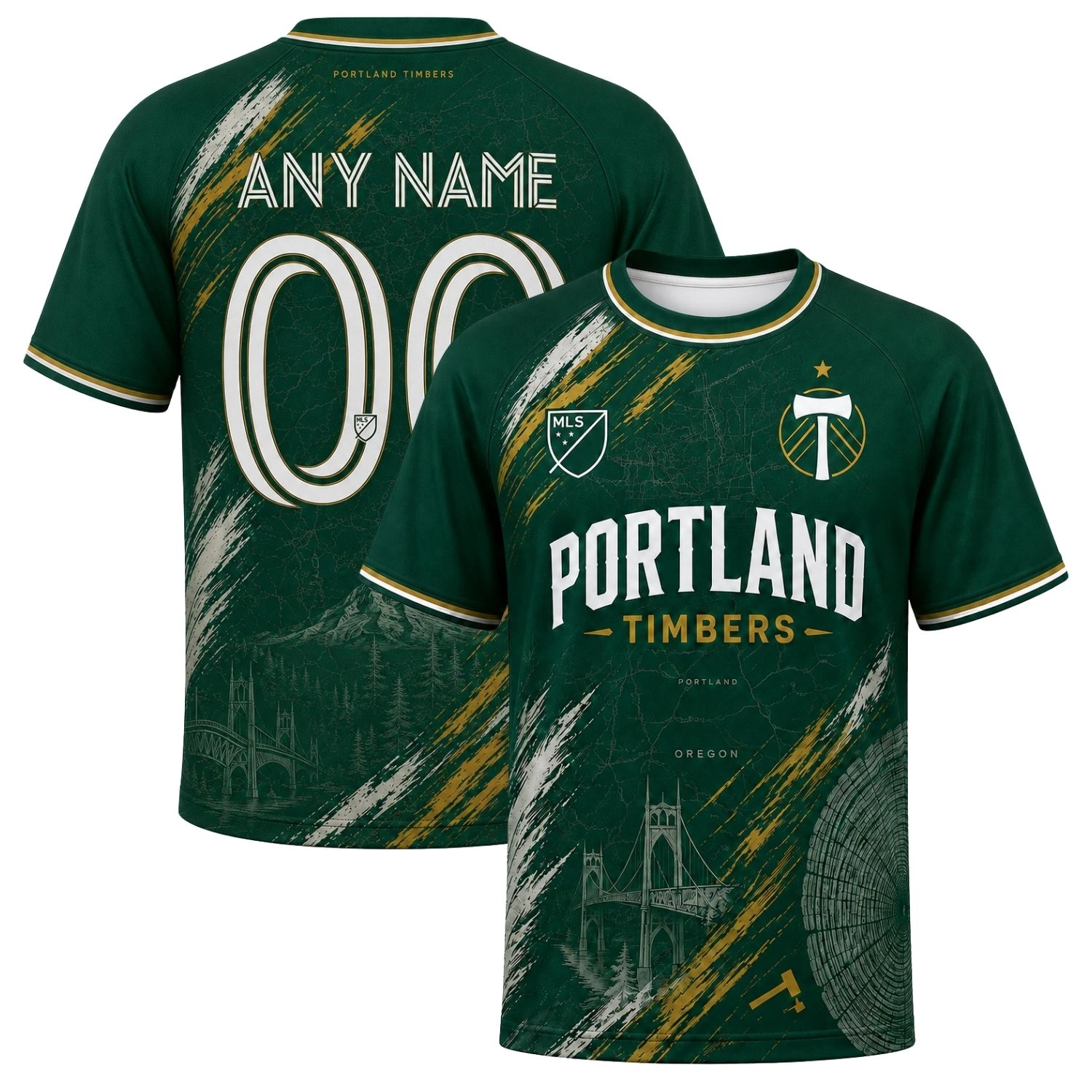 Portland Timbers MLS Fan Jersey – Epic Oregon Style