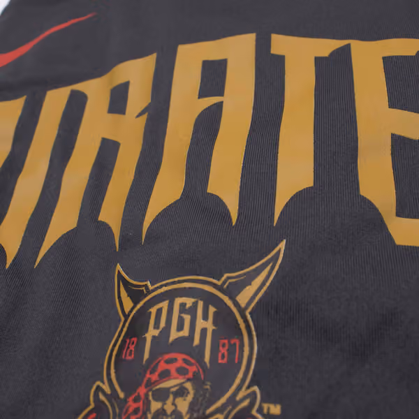 Pittsburgh Pirates City Connect Legend MLB T-Shirt Black view 3