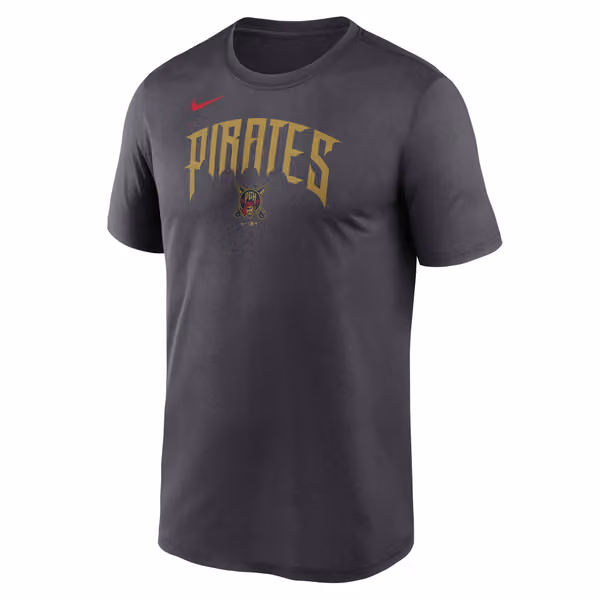 Pittsburgh Pirates City Connect Legend MLB T-Shirt Black view 1