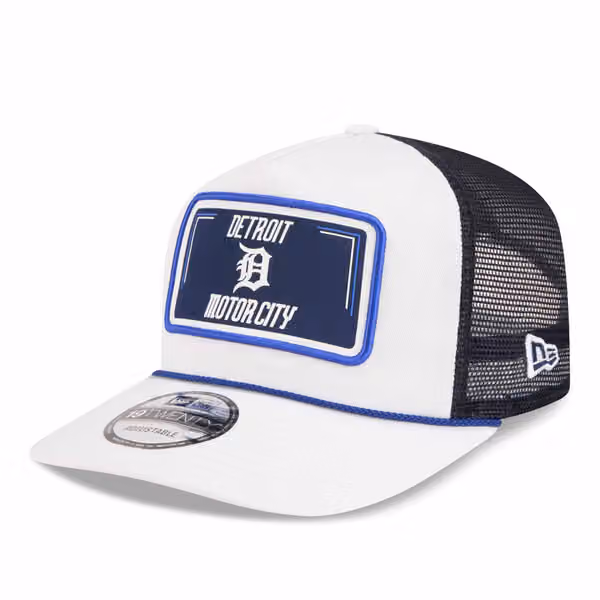 Detroit Tigers 2026 MLB City Connect 19TWENTY Fan Pack Adjustable Trucker Cap White product photo