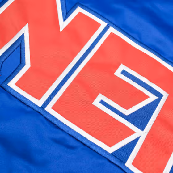 New Jersey Nets Mitchell & Ness Heavyweight Satin NBA Jacket view 5