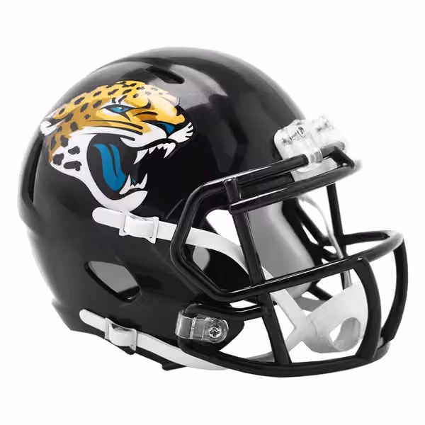 Jacksonville Jaguars NFL Speed Mini Helmet view 1