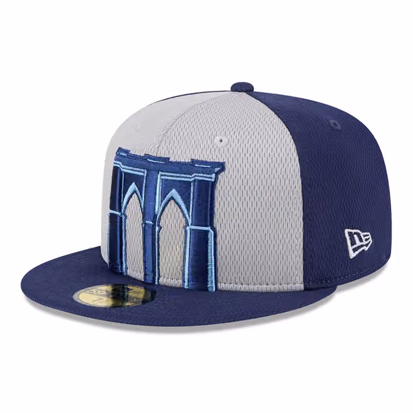 Brooklyn Cyclones MiLB Batting Practice Authentic 59FIFTY Fitted Cap Navy product photo