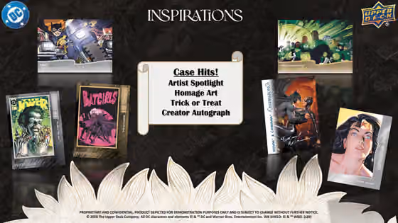 2025 Upper Deck Inspirations The World of DC Hobby Box view 5