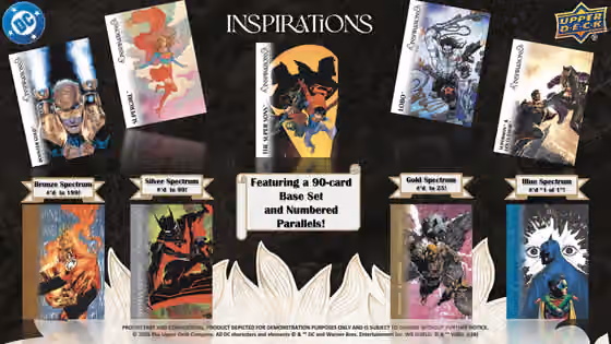 2025 Upper Deck Inspirations The World of DC Hobby Box view 2
