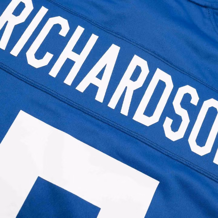 Anthony Richardson #5 Indianapolis Colts Nike Game NFL Jersey Blue view 4