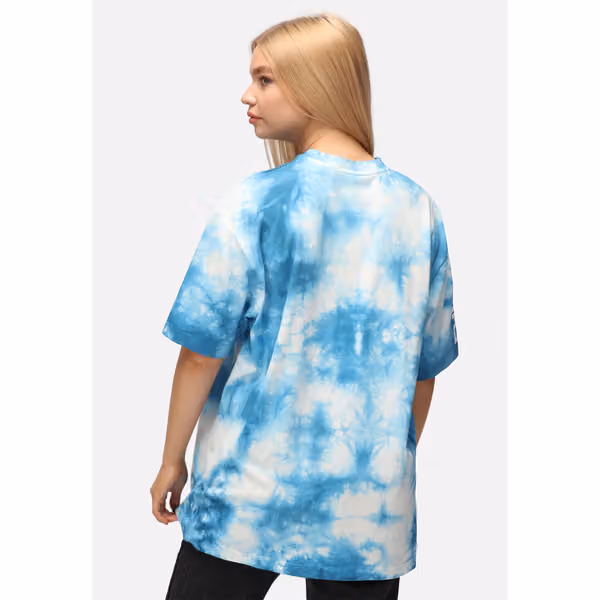 Philadelphia Eagles Tie-Dye Recovered Relaxed NFL T-Shirt view 2