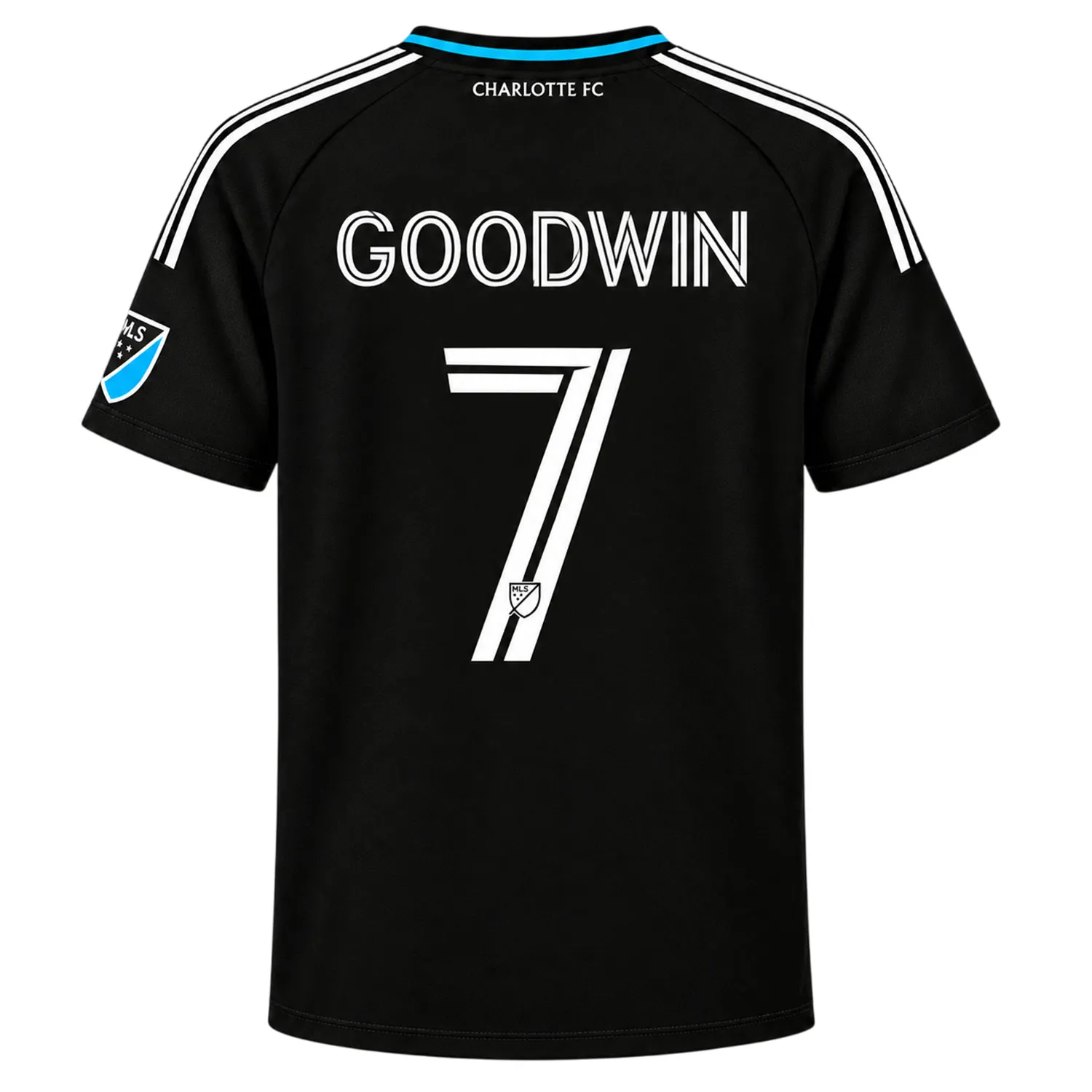 Archie Goodwin Black Jersey Legendary Custom Charlotte FC Player 2026