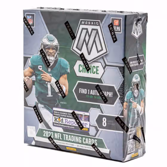 2023 Panini Mosaic Football NFL Choice Hobby Box view 1