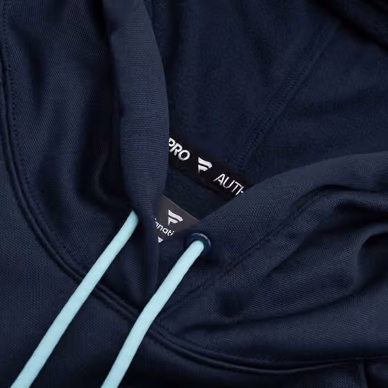 Seattle Kraken 2024/25 Authentic Pro Rink Tech NHL Hoodie Navy view 4