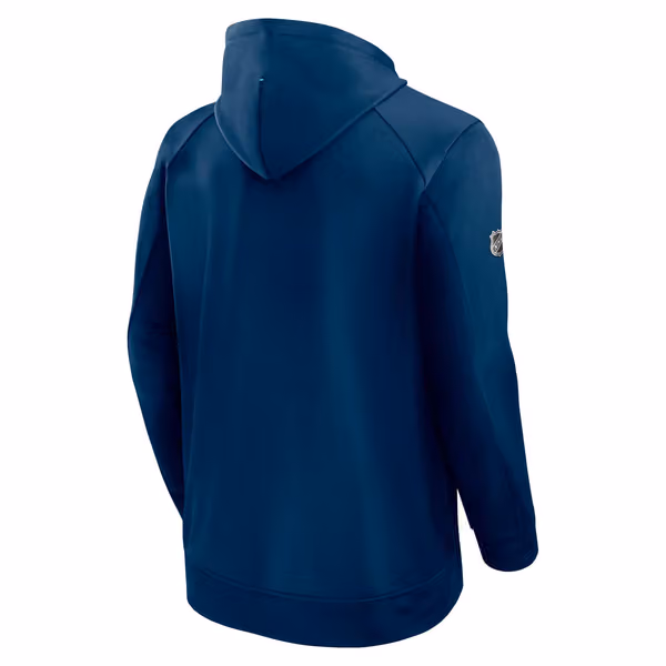 Seattle Kraken 2024/25 Authentic Pro Rink Tech NHL Hoodie Navy view 2