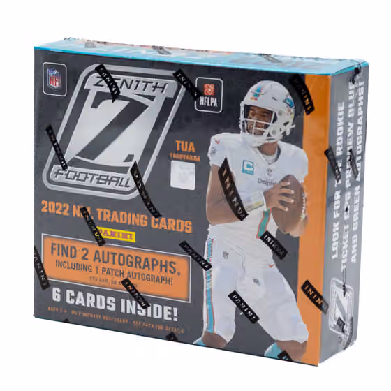 2022 Panini Zenith Football NFL Hobby Box view 1