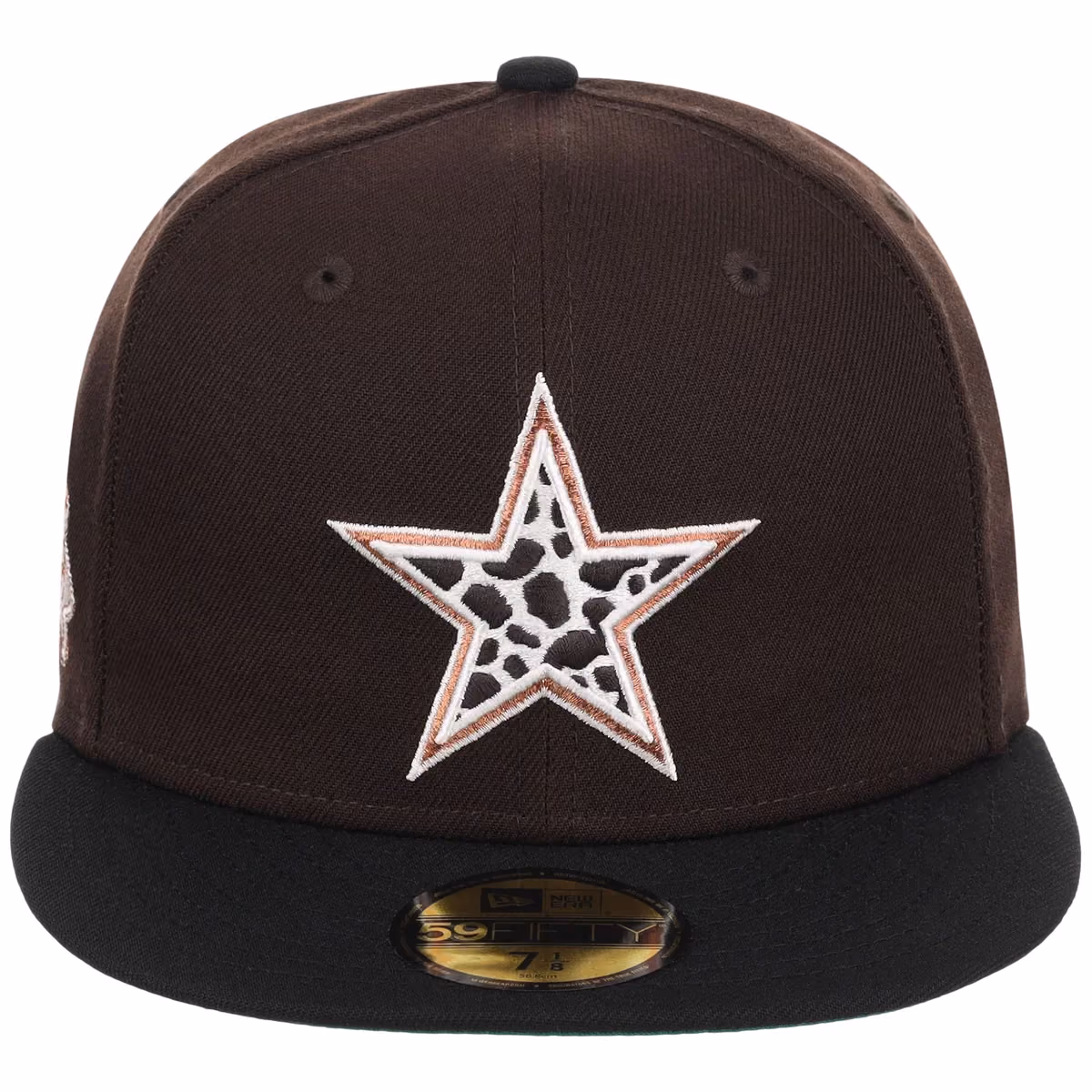 Dallas Cowboys Burnt Graphite Dallas Starhide New Era 59FIFTY detail view