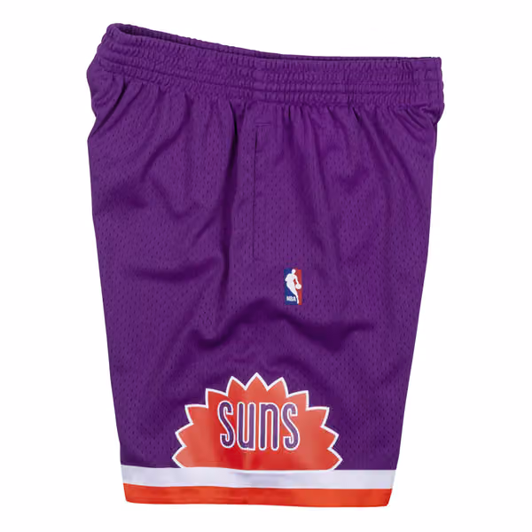 Phoenix Suns 1991-92 Mitchell & Ness Swingman NBA Shorts Purple view 4