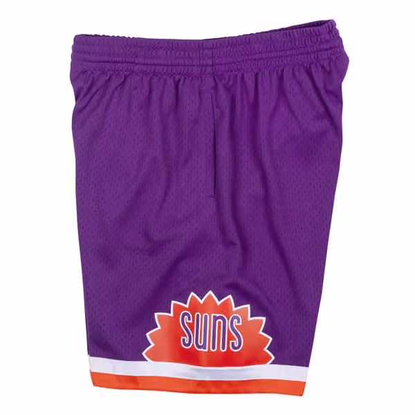 Phoenix Suns 1991-92 Mitchell & Ness Swingman NBA Shorts Purple view 3