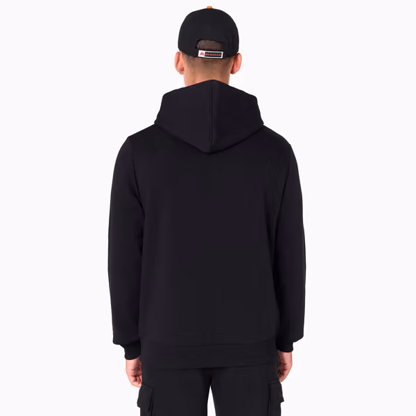 Cincinnati Bengals Logo Hoodie NFL Sweatshirt Black view 2
