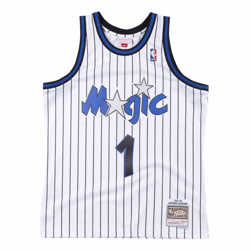 Penny Hardaway #1 Orlando Magic 1993-94 Swingman NBA Jersey White view 1