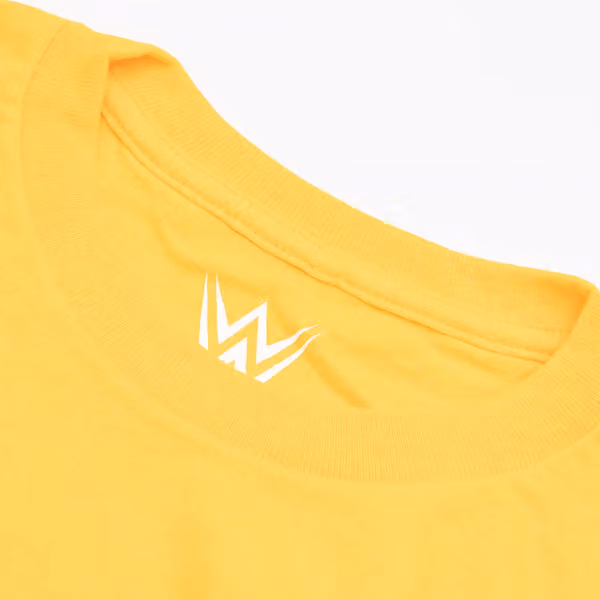 Hulk Hogan WWE Superstar T-Shirt Yellow view 4