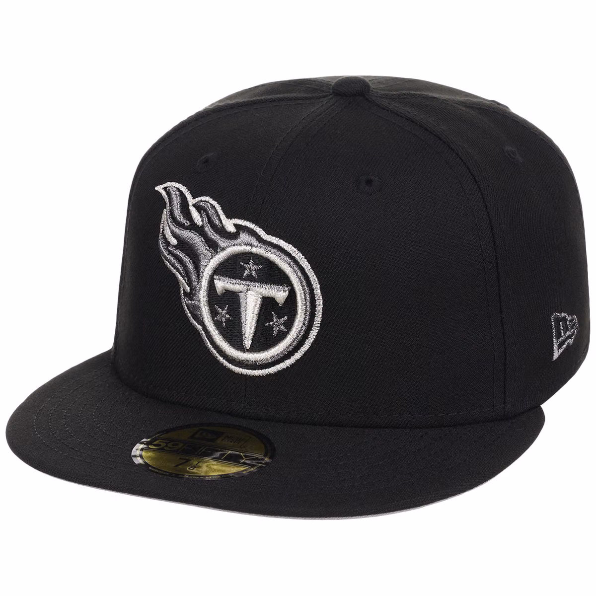 Tennessee Titans NFL Liquid Titanium New Era 59FIFTY detail view