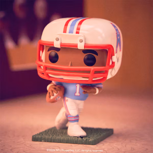 Funko POP! #263 Warren Moon Houston Oilers Vinyl NFL Figure view 3