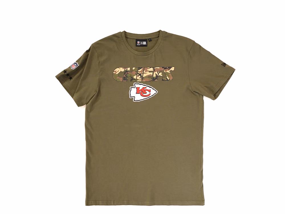 New Era Kansas City Chiefs Camo NFL T-Shirt front