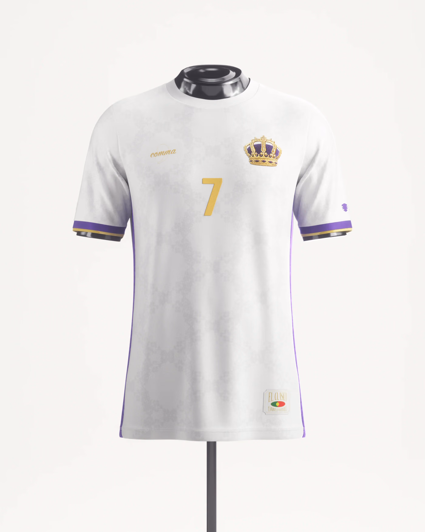Jersevo Custom Personalized The Siu Jersey (Madrid Edition) front view