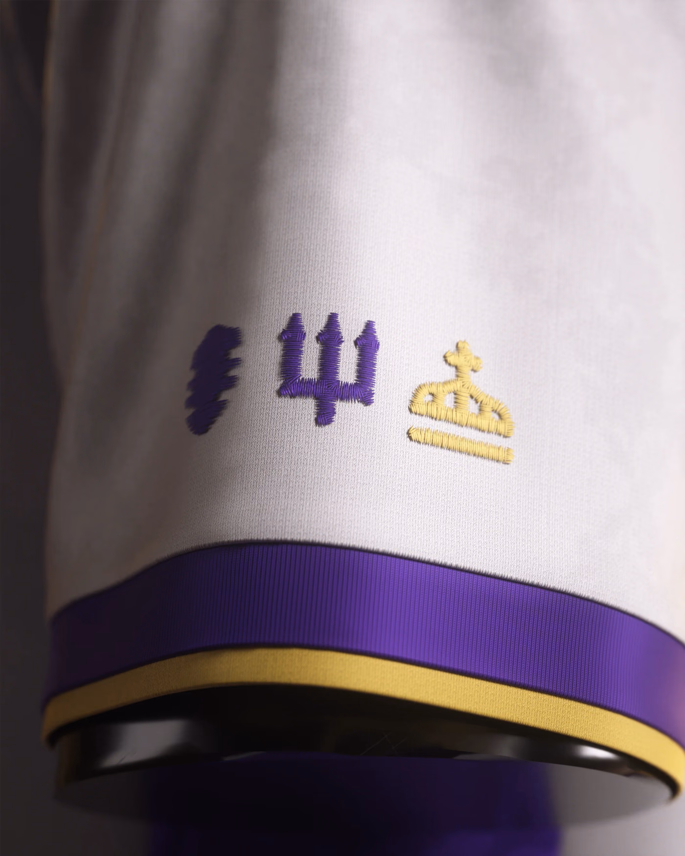 Jersevo Custom Personalized The Siu Jersey (Madrid Edition) left sleeve detail