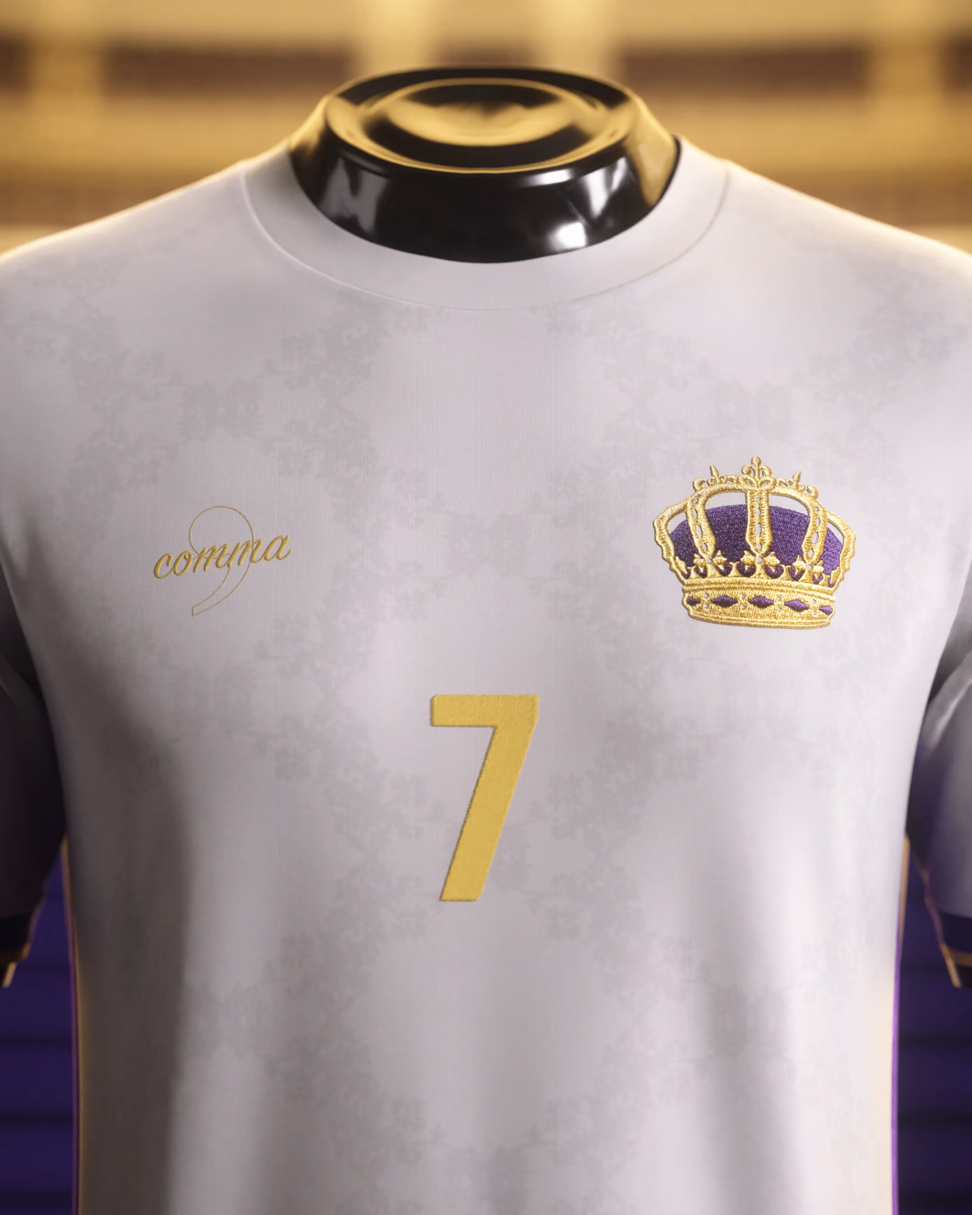 Jersevo Custom Personalized The Siu Jersey (Madrid Edition) front view