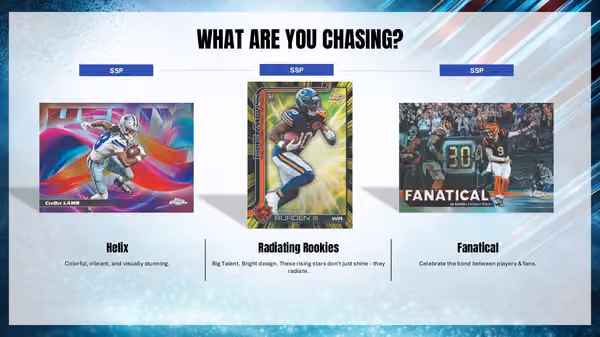 2025 Topps Chrome Football NFL Hobby Jumbo Pack view 4