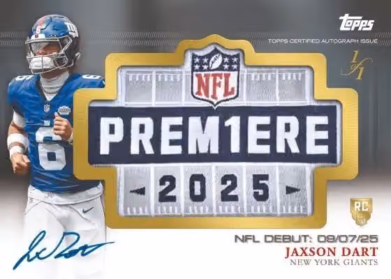 2025 Topps Chrome Football NFL Hobby Jumbo Pack view 6