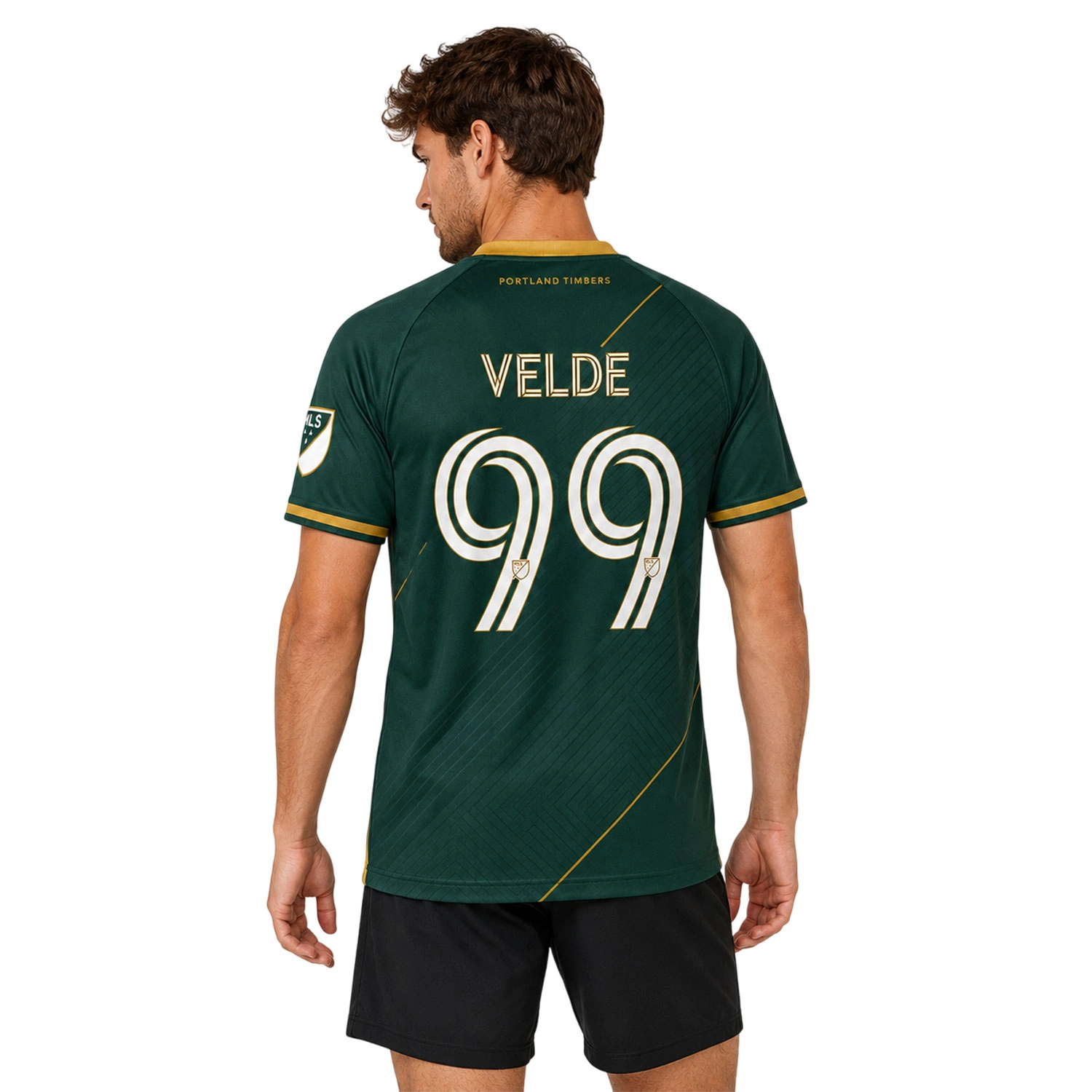 Kristoffer Velde Portland Timbers Jersey Exclusive Green Gold