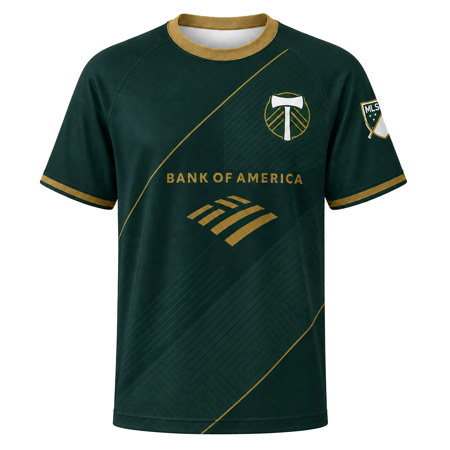 Kristoffer Velde Portland Timbers Jersey Exclusive Green Gold